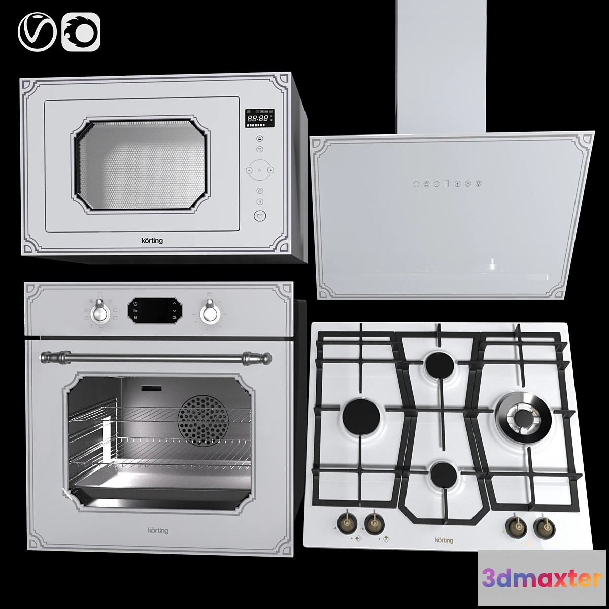 1433152 - Korting Embedded Kit #2 3D Max