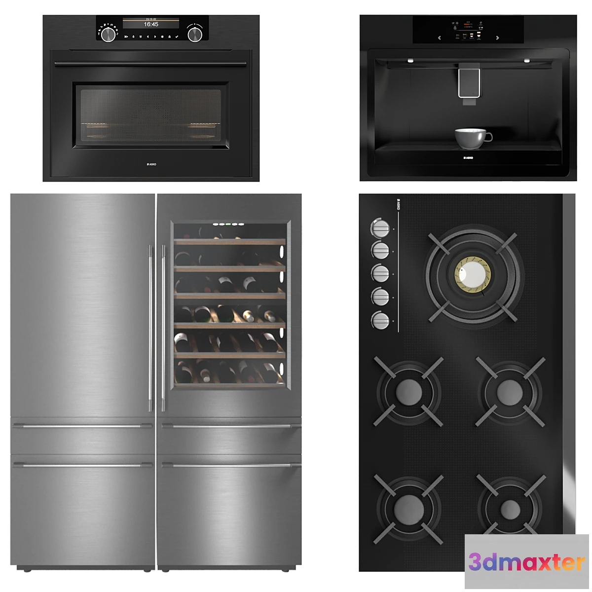 1433460 - asko kitchen appliance 3D Max