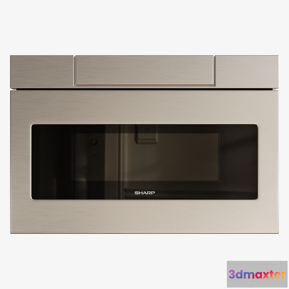 1433522 - Sharp Stainless Steel Microwave Drawer (SMD2470AS) 3D Max