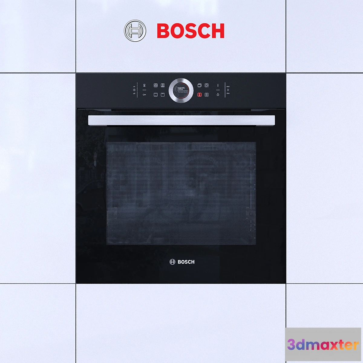 1433648 - Oven BOSCH HBG633BB1 Serie 8 3D Max