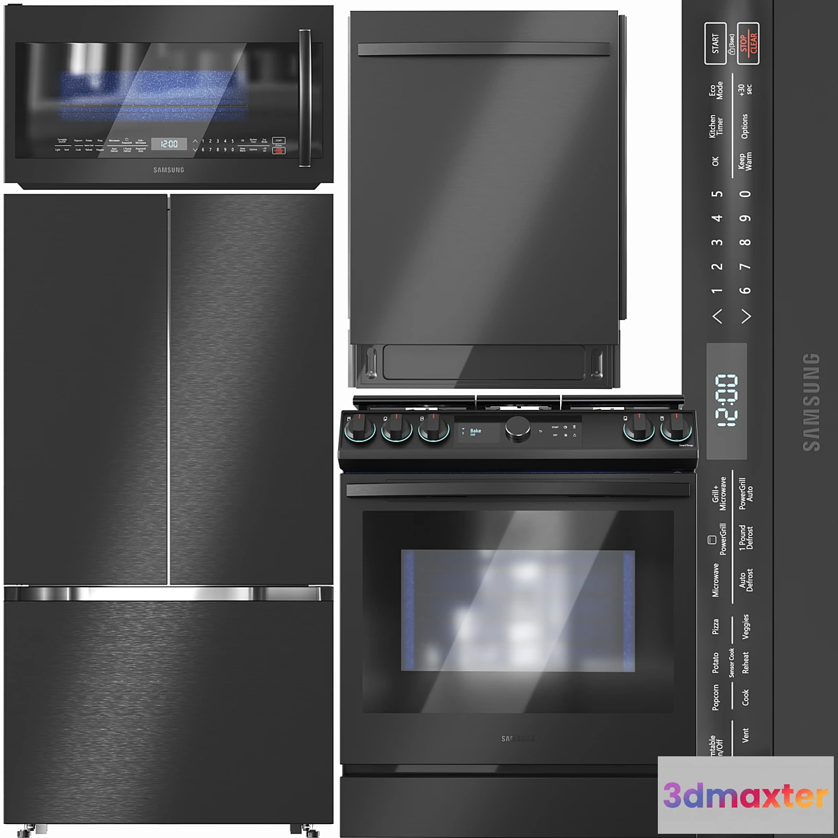 1434722 - Samsung Appliance Collection 04 3D Max