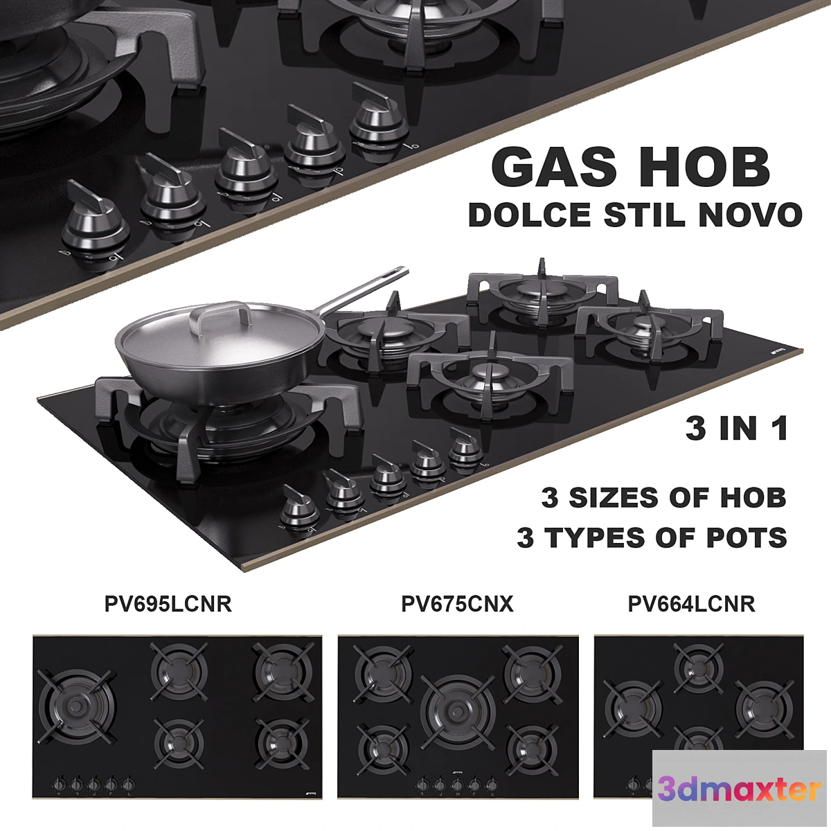 1435538 - Smeg Dolce Stil Novo 3D Max