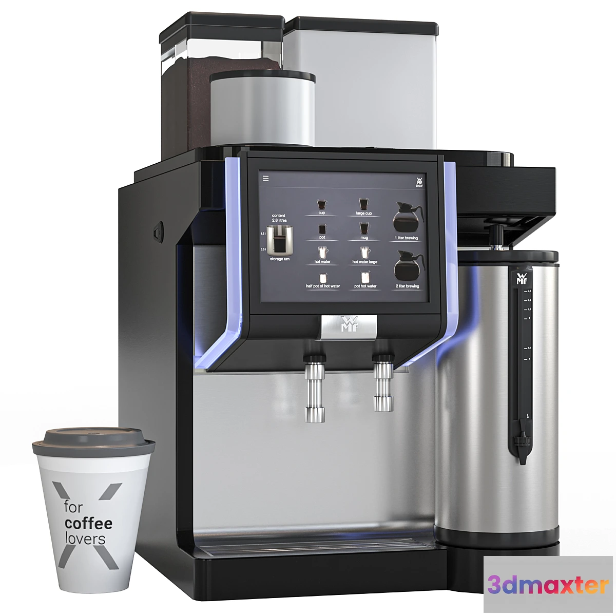 1440324 - WMF 9000 coffee machine 3D Max