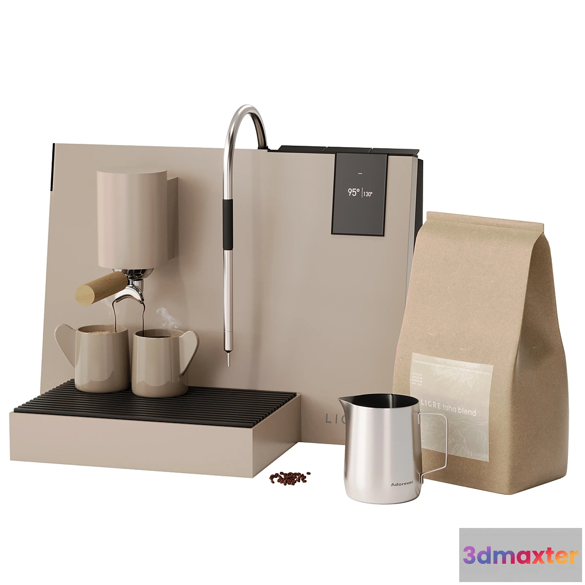 1440770 - Ligre coffee machine 3D Max