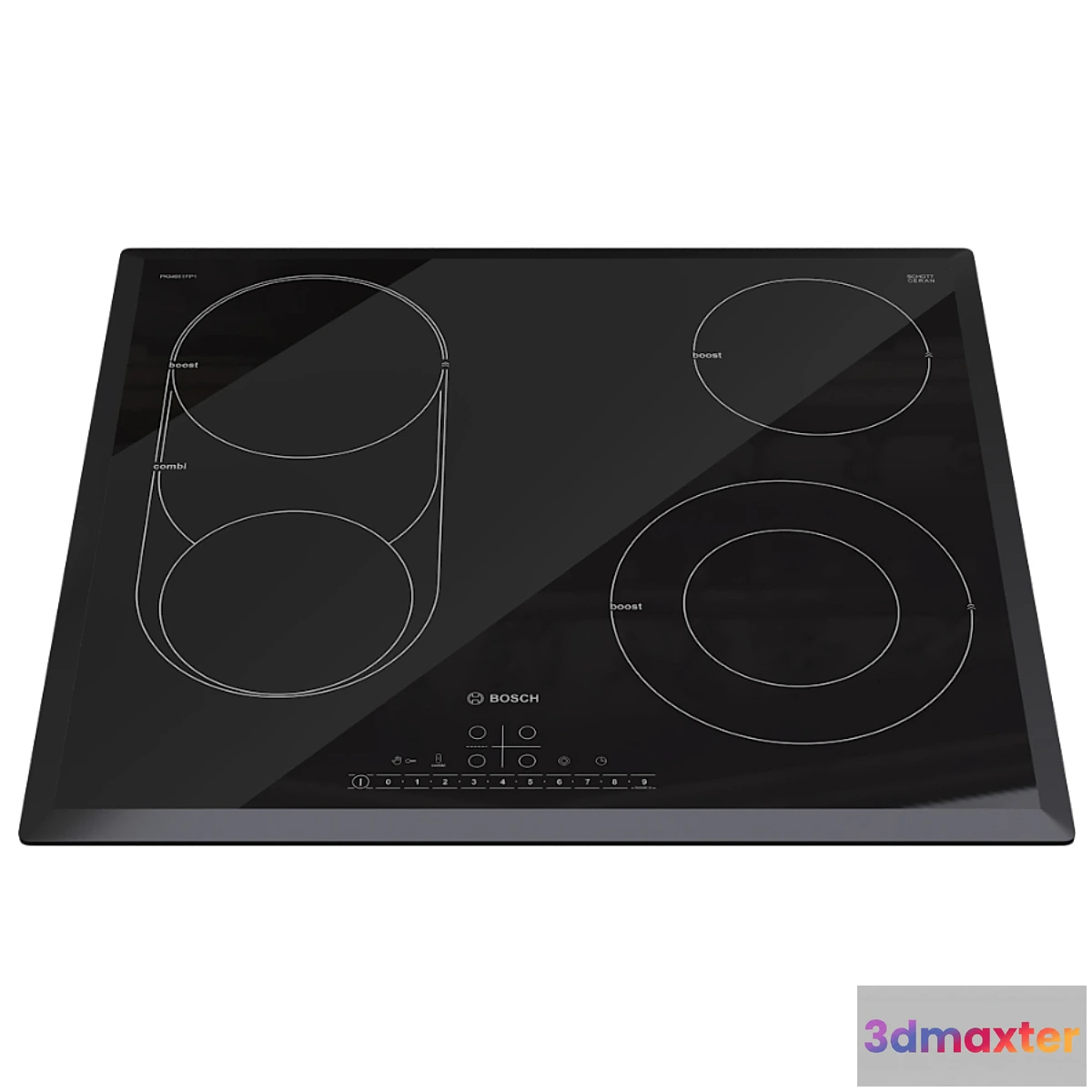 1445682 - Bosch Cooktop PKM651FP1 3D Max