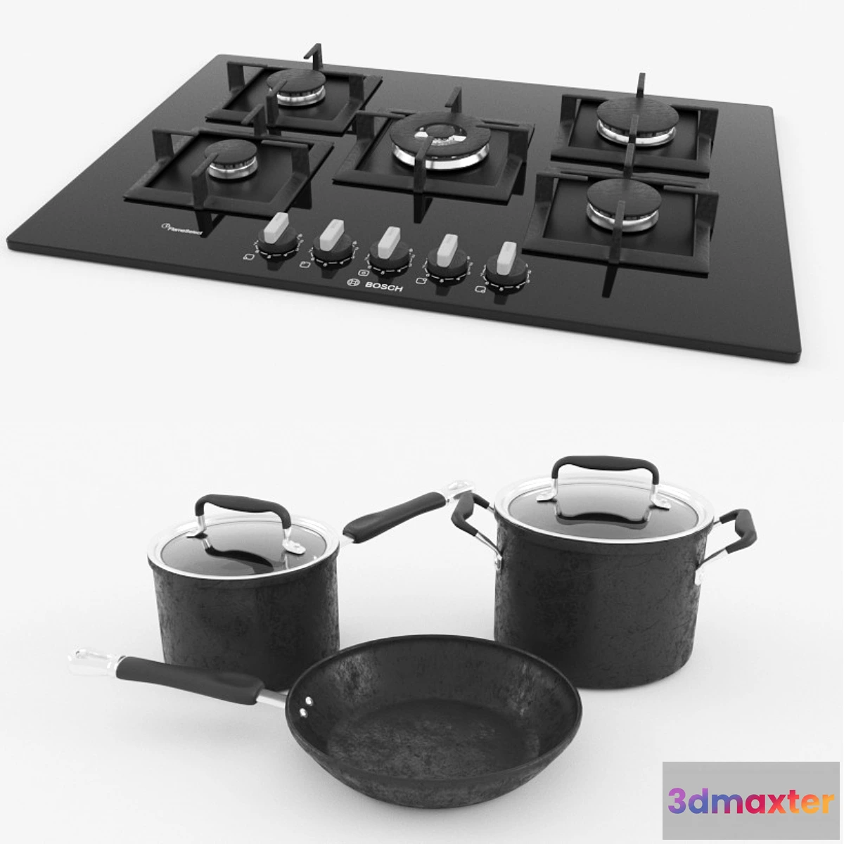 1447302 - Cooktop BOSCH PPQ 7 3D Max