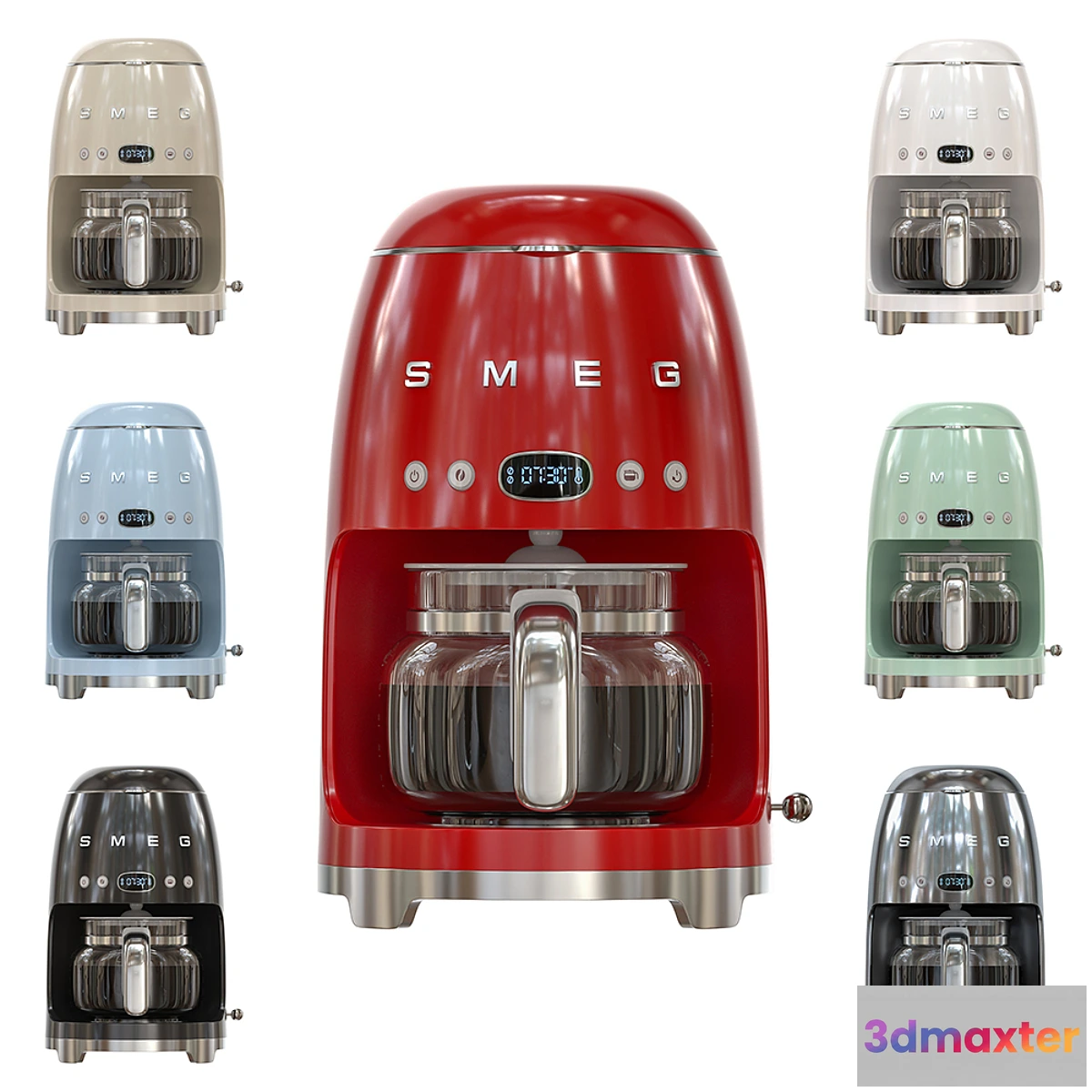 1449622 - Smeg DCF02 Coffee Maker 3D Max