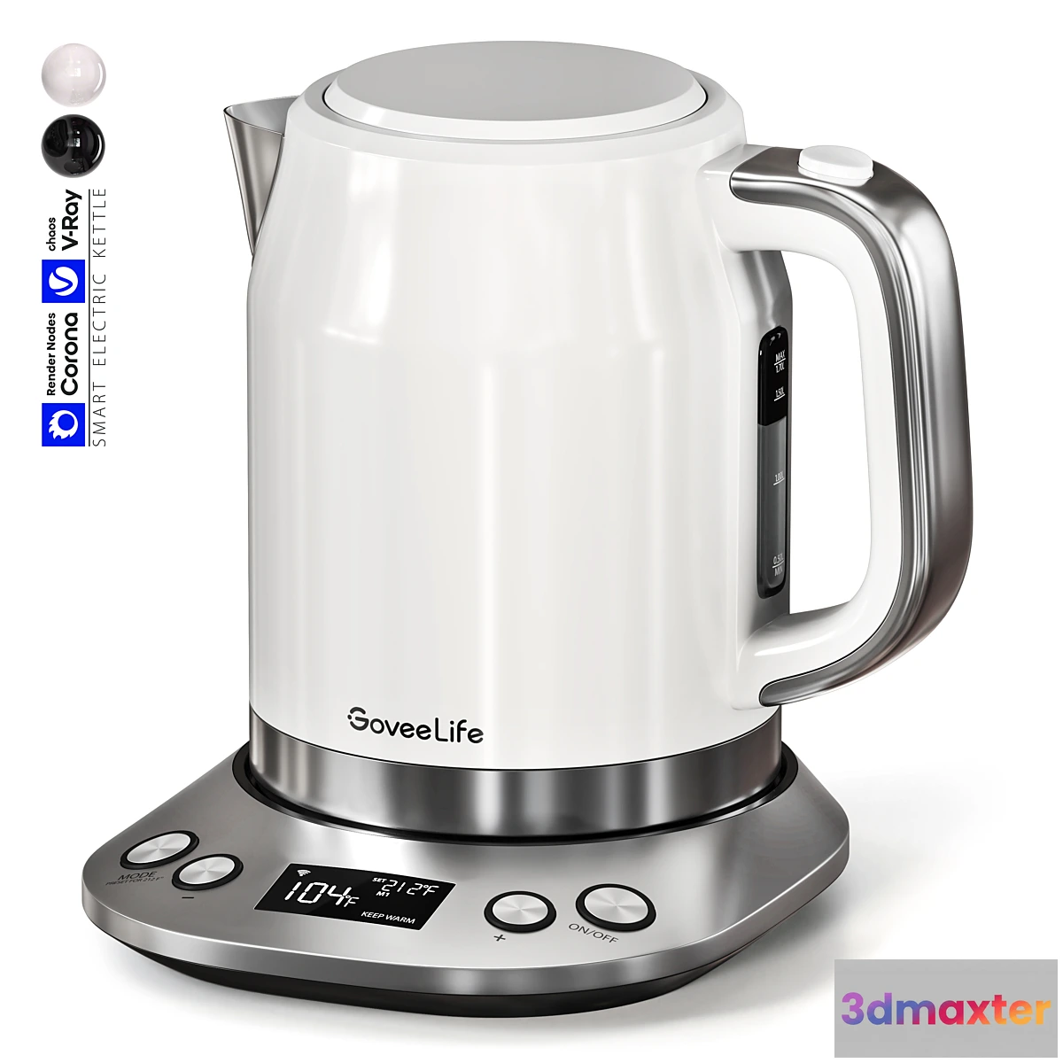 1452988 - Smart Electric Kettle 3D Max