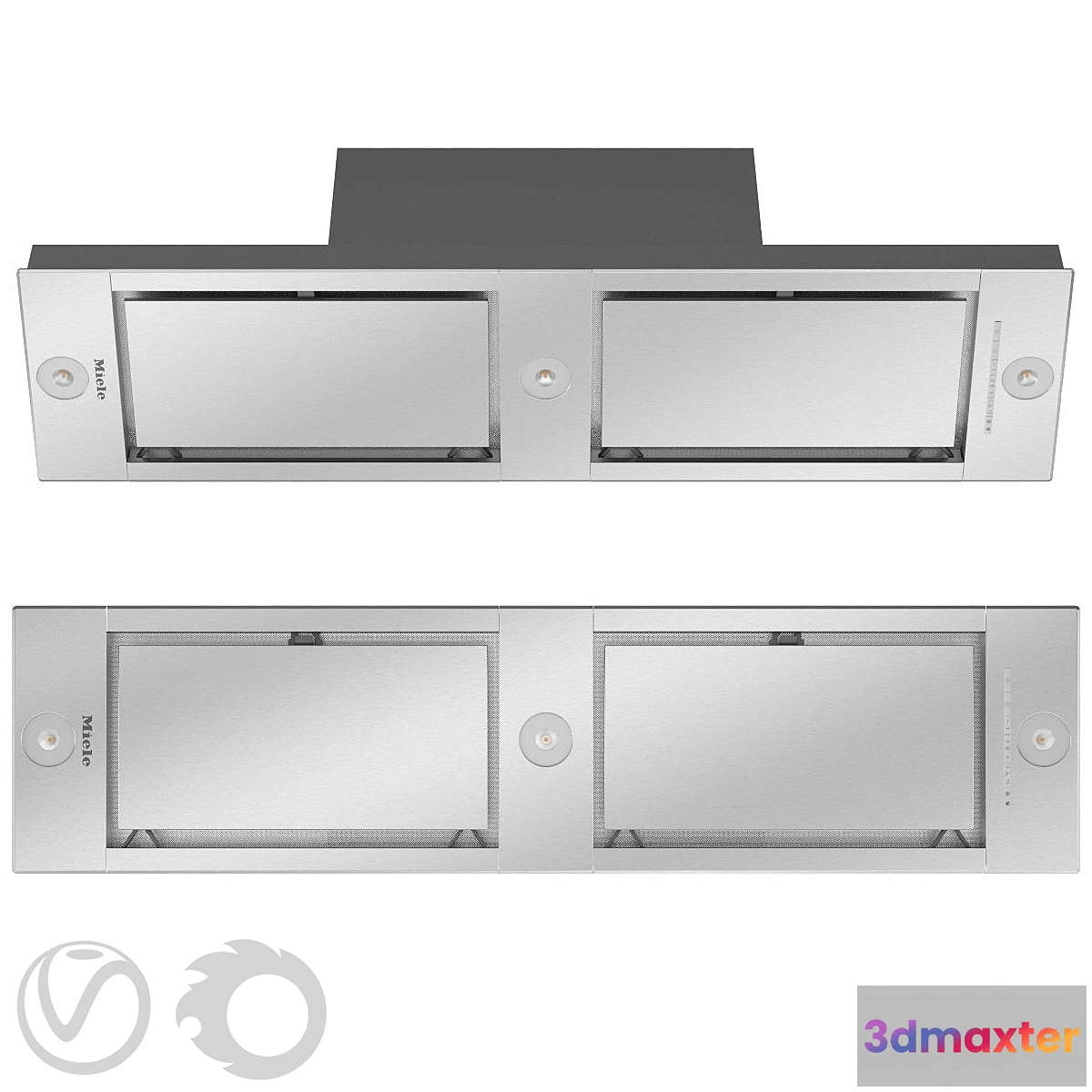 1455842 - Hood MIELE DA 2628 1184 mm 3D Max