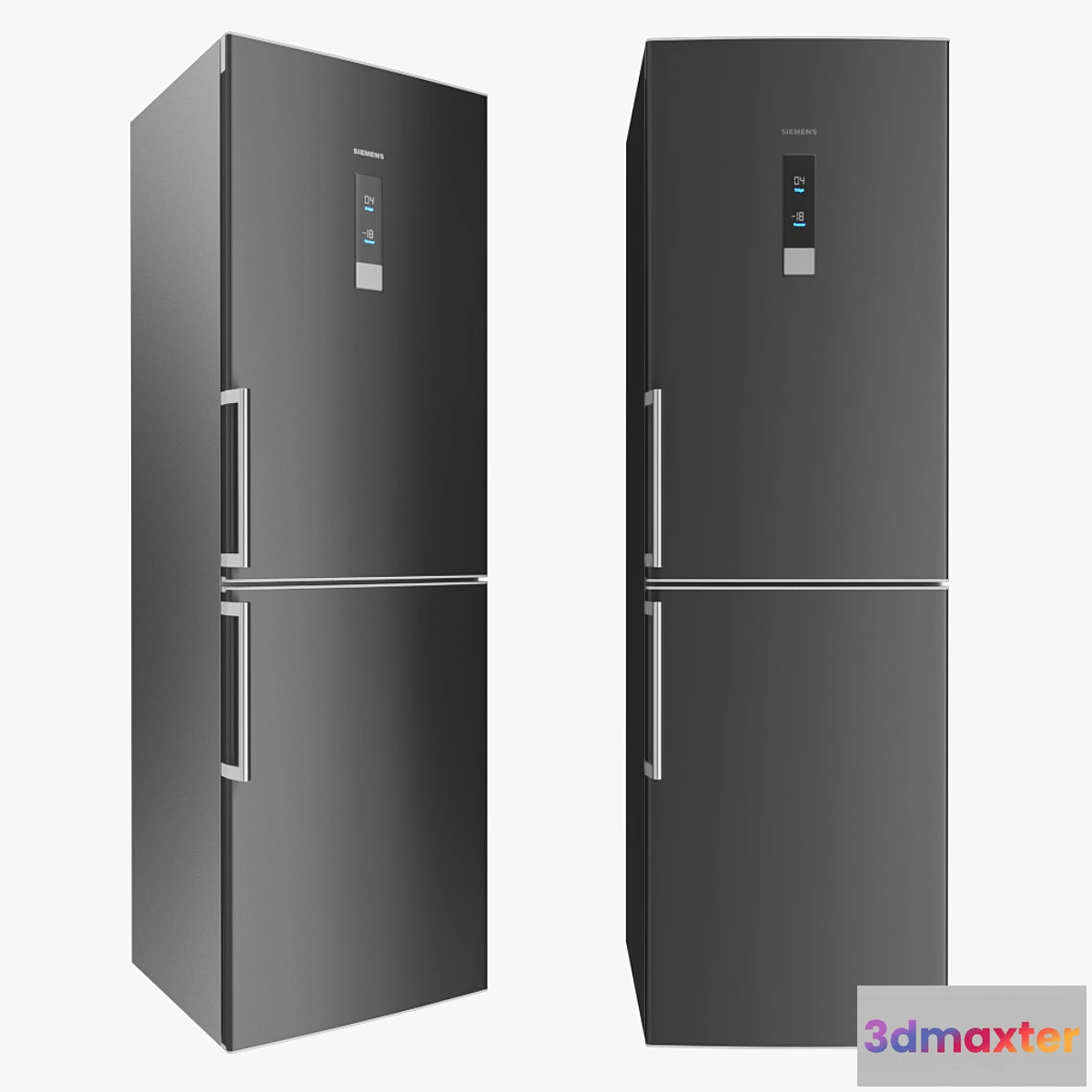 1459070 - Siemens Refrigerator IQ700 KA92NLB35R 3D Max