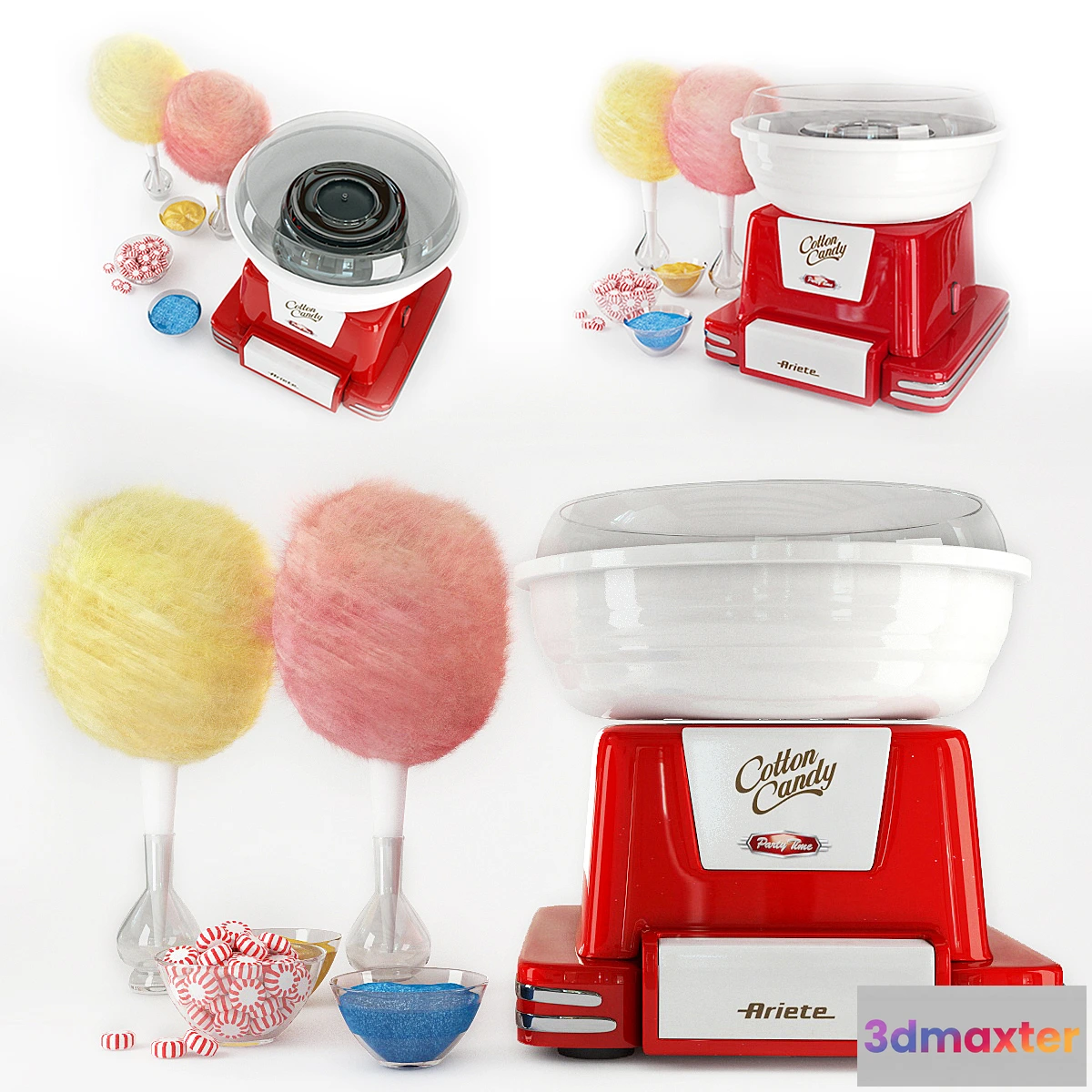 1459926 - Ariete Cotton Candy 3D Max