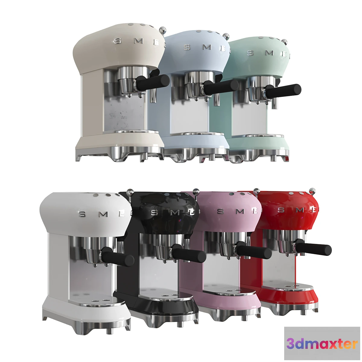 1467566 - Smeg Coffee Machine_01 3D Max