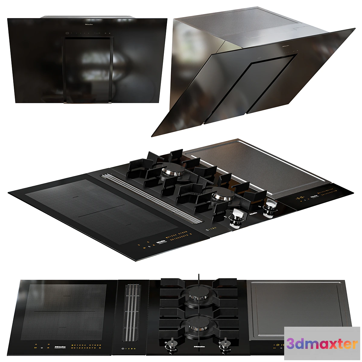 1469284 - Miele Appliances Set3 3D Max