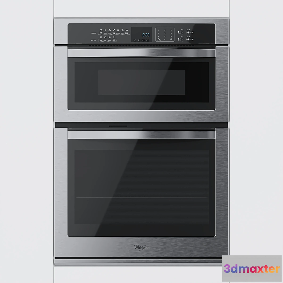 1471016 - Whirpool - Combined Oven WOC54EC7AS 3D Max