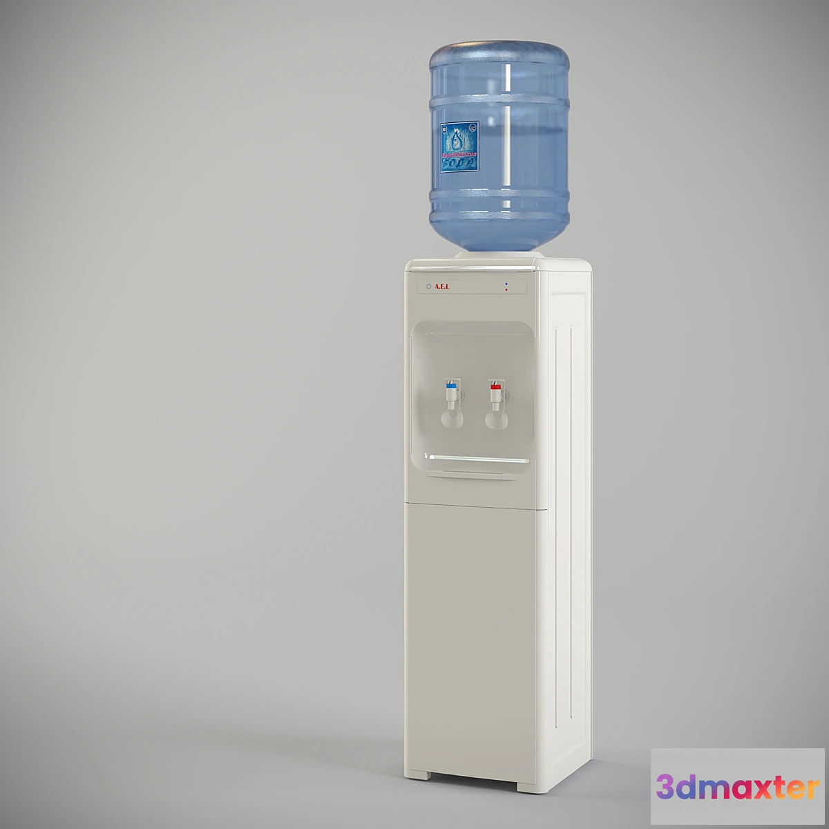 1471592 - Water cooler AEL YLR 2-5-X (16L) 3D Max