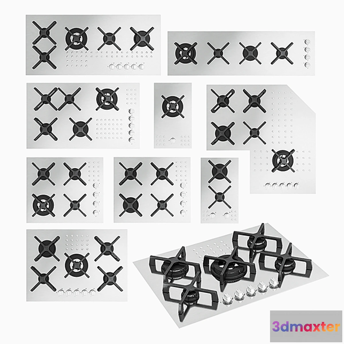 1476058 - BARAZZA SET 16 3D Max