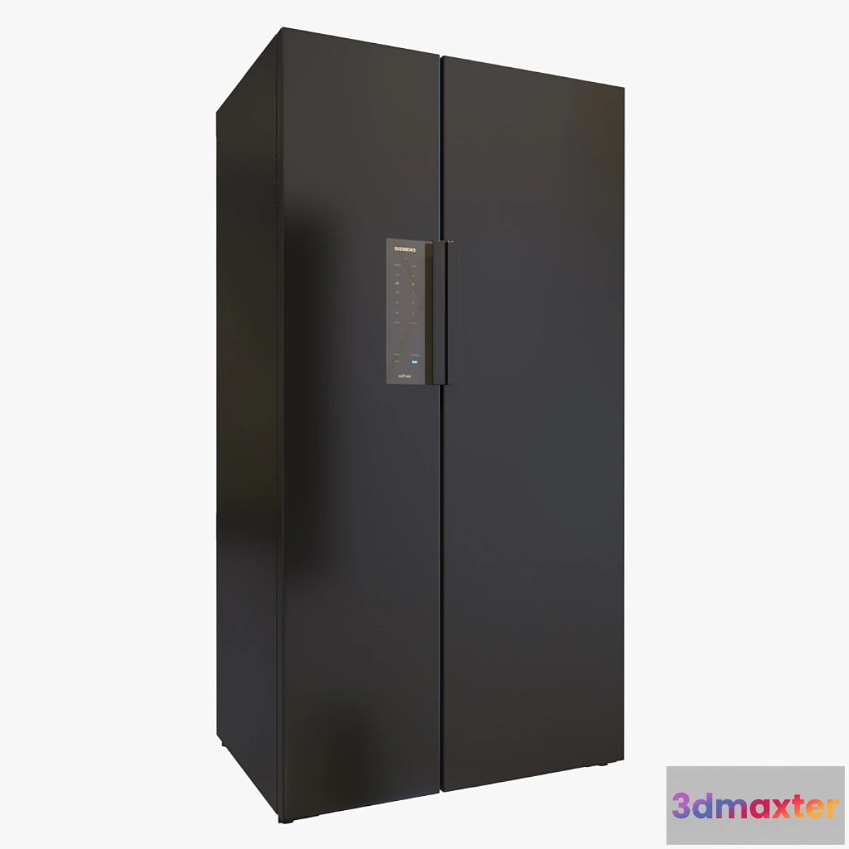 1476150 - Siemens iQ700 refrigerator side-by-side type KA92NLB35R 3D Max