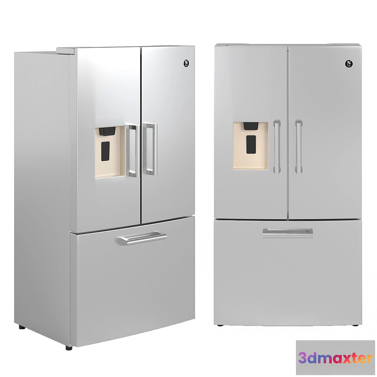 1476820 - Refrigerator GENESI steel 3D Max