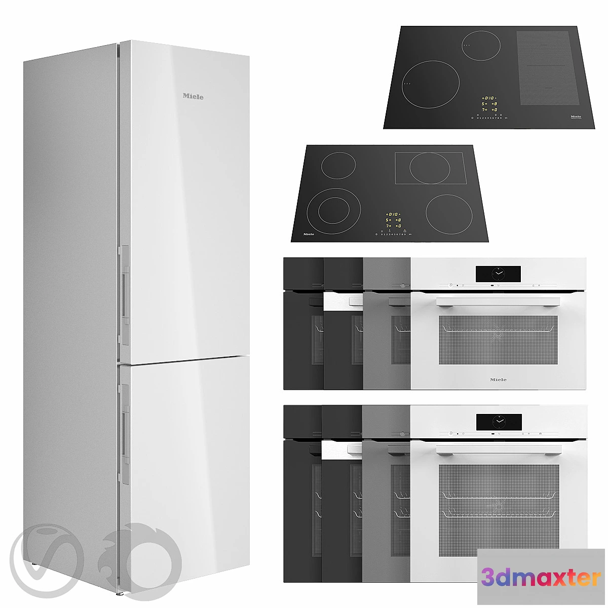 1478522 - MIELE Household appliances collection 09 3D Max