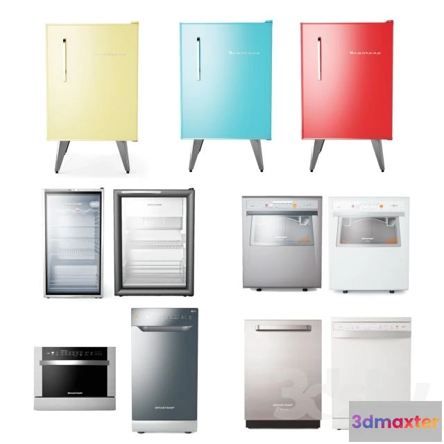 1537748 - Kitchen Appliances Set 3D Max