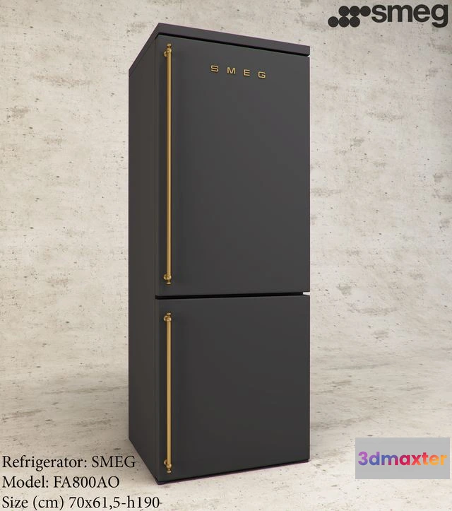 1541031 - SMEG - FA800AO 3D Max