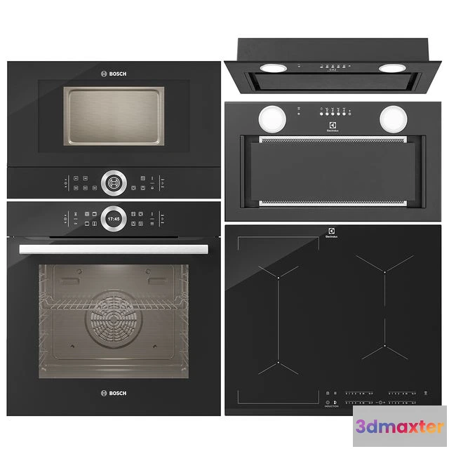 1547063 - Bosch & Electrolux Appliances 3D Max