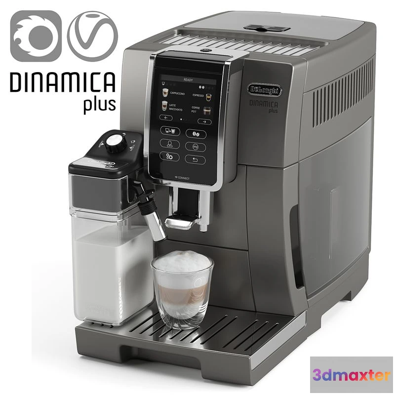 1547187 - De’Longhi Dinamica Plus ECAM 370.95.T 3D Max