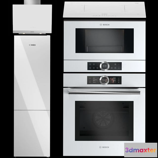 1550669 - BOSCH 7 kitchen appliances set 3D Max