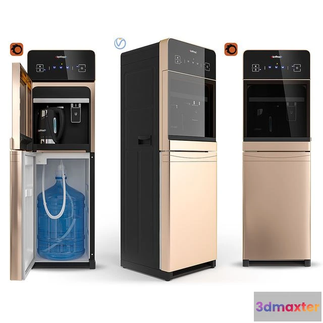 1556959 - Cooler HotFrost 350ANET gold 3D Max