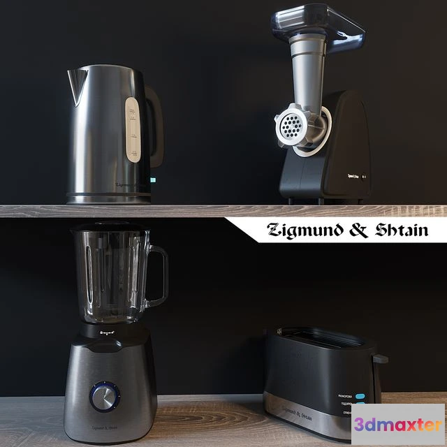 1566244 - Kitchen appliances Zigmund & Shtain 3D Max
