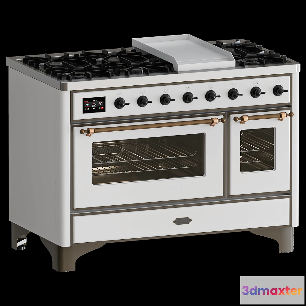1645430 - ILVE  - Double oven range cooker 120 cm TFT 3D Max