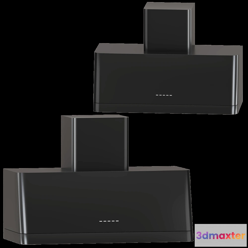 1645442 - ILVE  - Wall mounted extractor hood UAPM120 3D Max