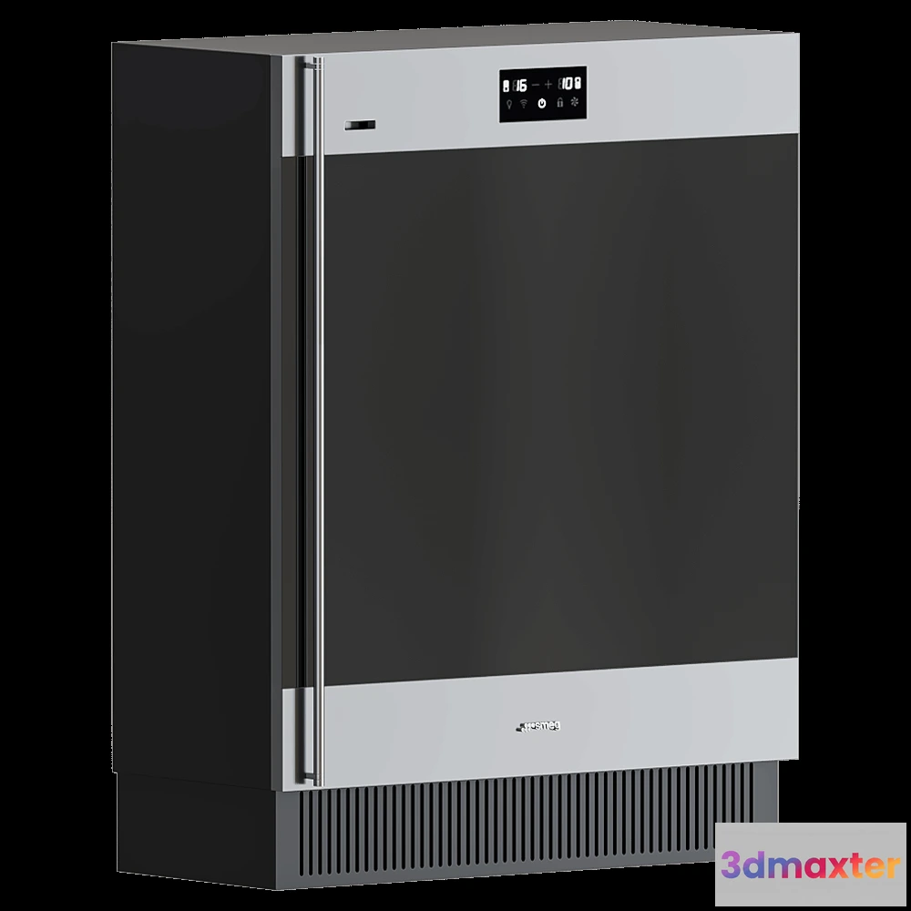 1645480 - Smeg - Wine cabinet CVI338RWX2 3D Max