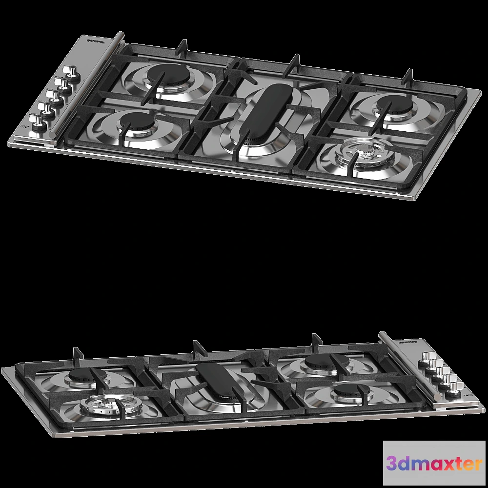 1645514 - Smeg - Gas CIR93AXS3 3D Max