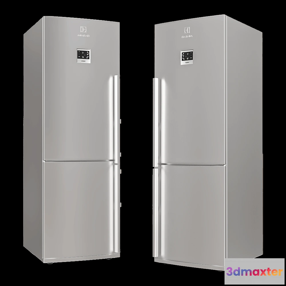 1645550 - Toon Project - Refrigerator Electro Lux 3D Max