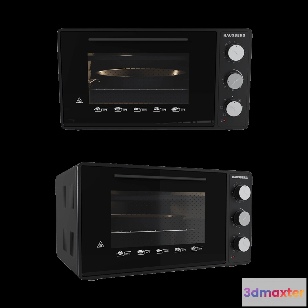 1645580 - Toon Project - Microwave with 6 stages 3D Max