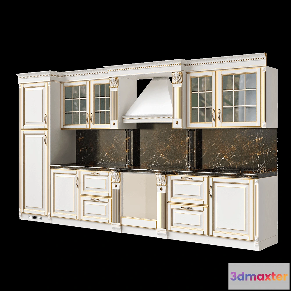 1645590 - kitchen - Baltimore kitchen set 85 3D Max