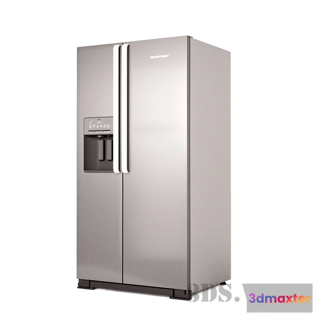 1645672 - kitchen - Refrigerator Side by Side 3D Max