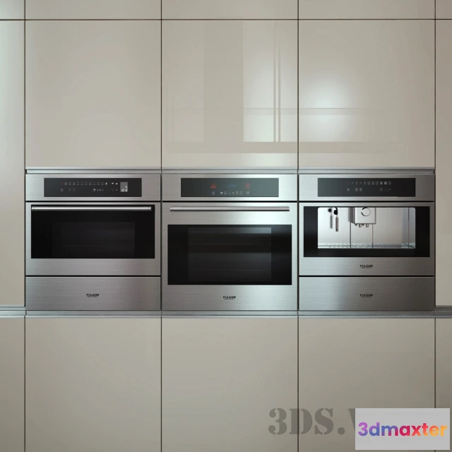 1645674 - kitchen - Fulgor Milano technique 3D Max