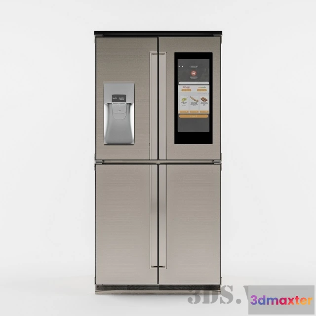 1645680 - kitchen - Refrigerator 3D Max
