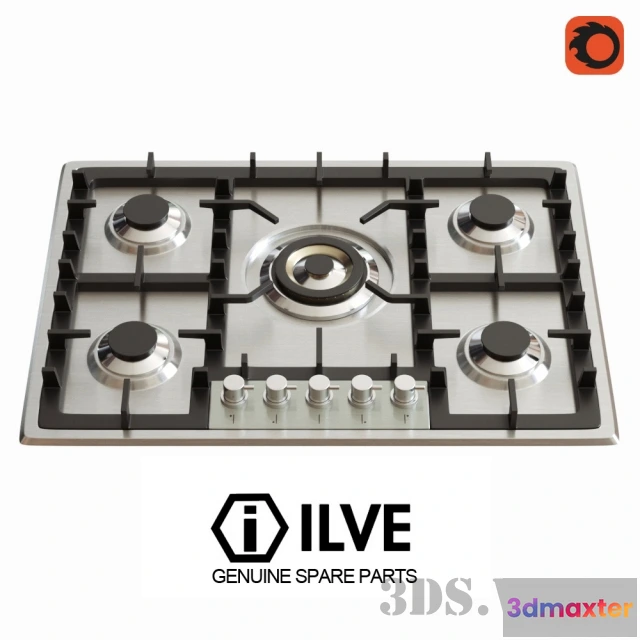 1645688 - kitchen - Cooktop ILVE HP 75C 3D Max