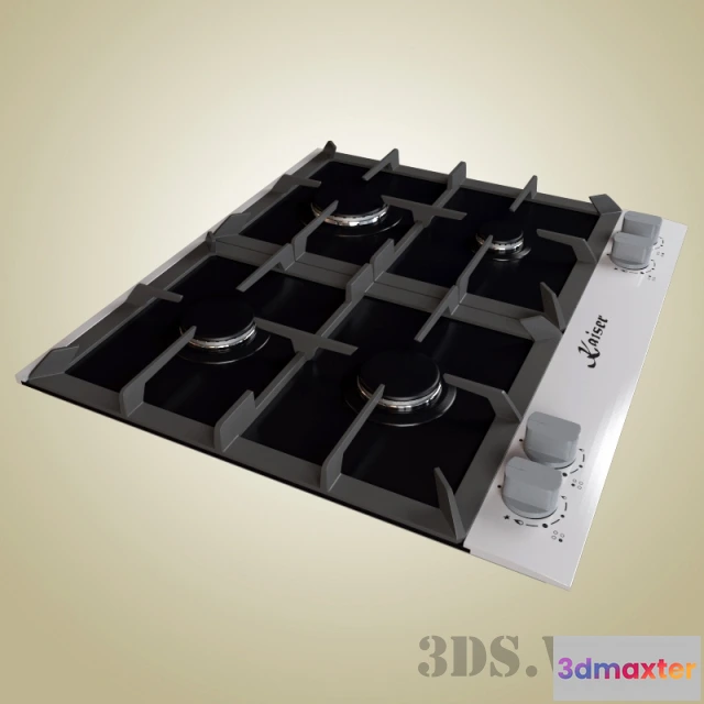 1645694 - kitchen - Hob Kaiser KCG 6972 N 3D Max
