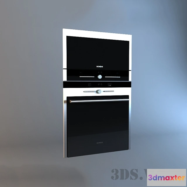 1645708 - kitchen - Built-in oven with two chambers 3D Max
