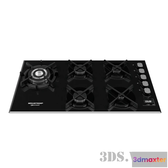1645718 - kitchen - Gas hob Brastemp Gourmand 3D Max