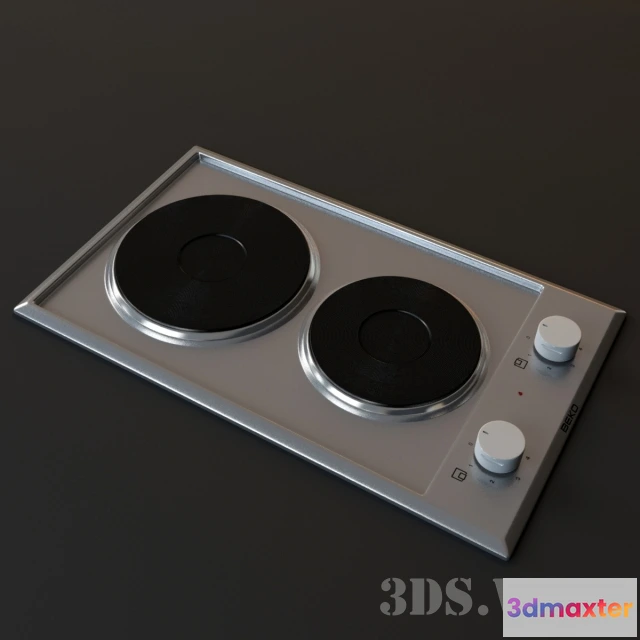 1645728 - kitchen - Hob BEKO HDCE 32200 X 3D Max