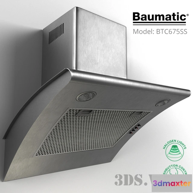 1645754 - kitchen - Cooker hood Baumatic BTC675SS 3D Max
