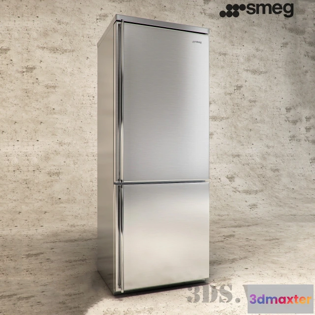 1645762 - kitchen - Refrigerator Smeg FA390X2 3D Max