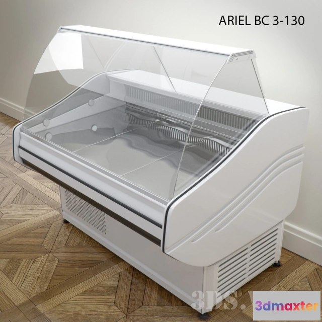 1645794 - kitchen - Refrigerated showcase Ariel VS 3-130 3D Max