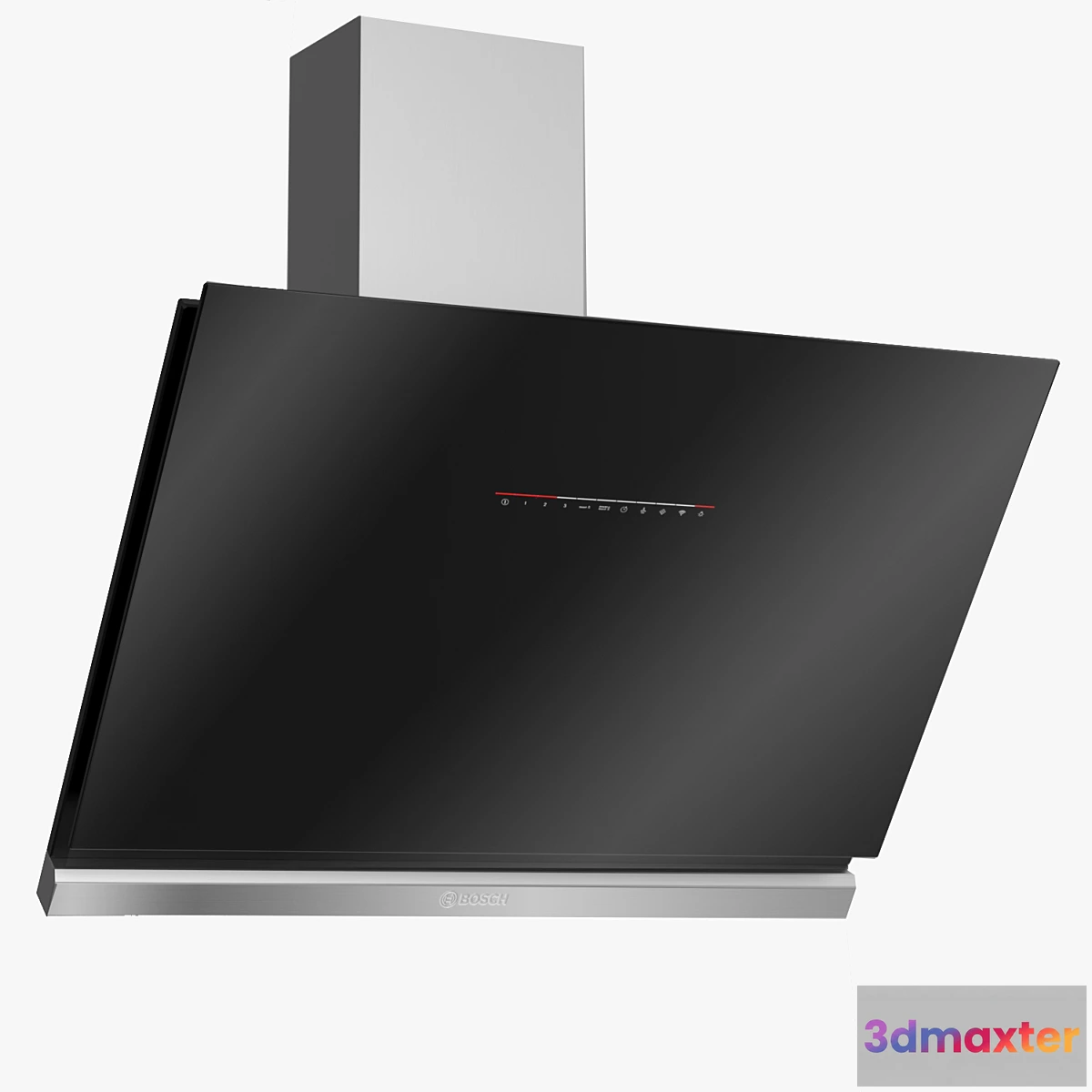 564013 - Bosch Wall mounted Inclined hood DWK98PR60B Serie 8