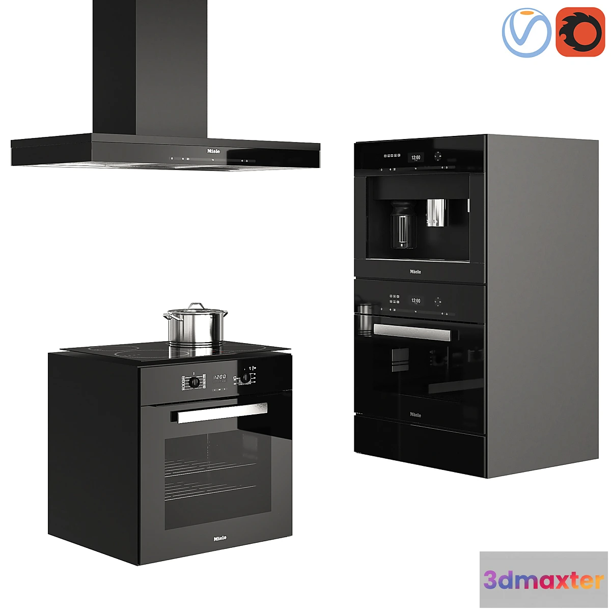 564099 - Miele Appliances Black